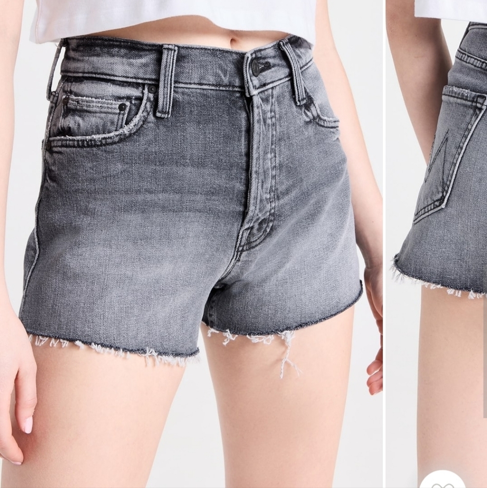 MOTHER The Tomcat Kick Fray Shorts